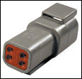 Deutsch DTM 4-pin receptacle